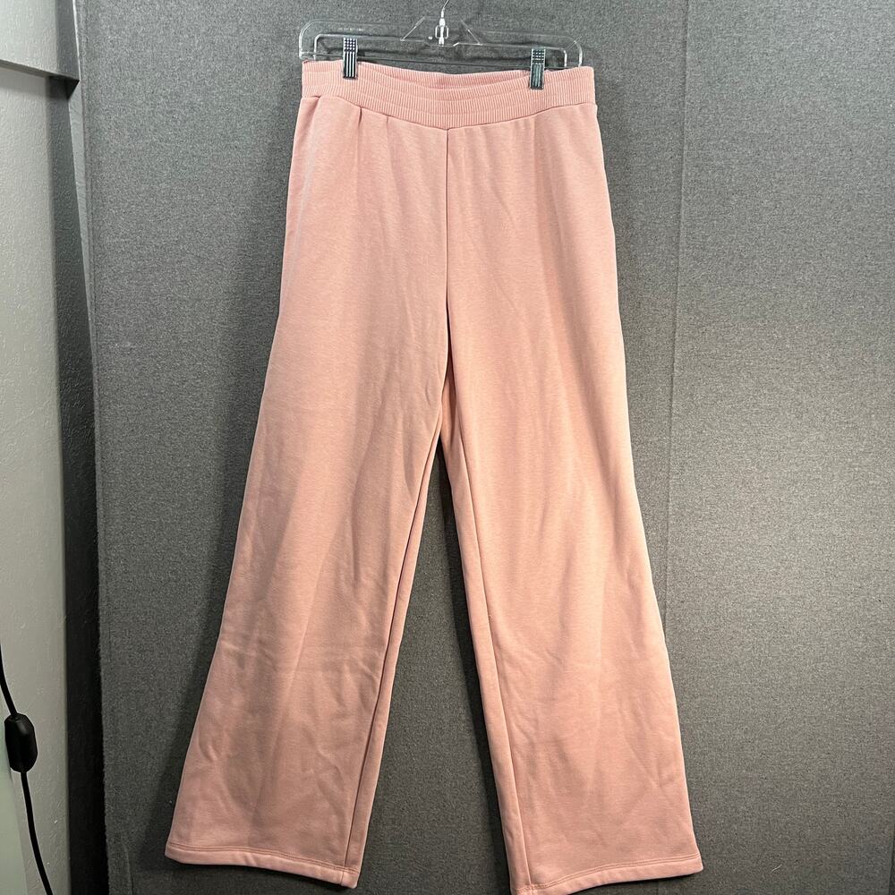 Isaac Mizrahi Live! SOHO Plushed Back Wide Leg Pants Petal Pink, Tall Small